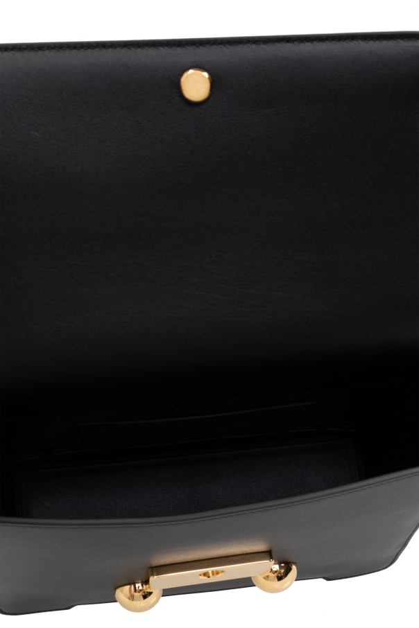 ショルダーバッグ・ポシェット MARNI Women Shoulder Bags SBMP0195U0 P6948 Black Black leather Trunkaroo medium shoulder bag | Marni